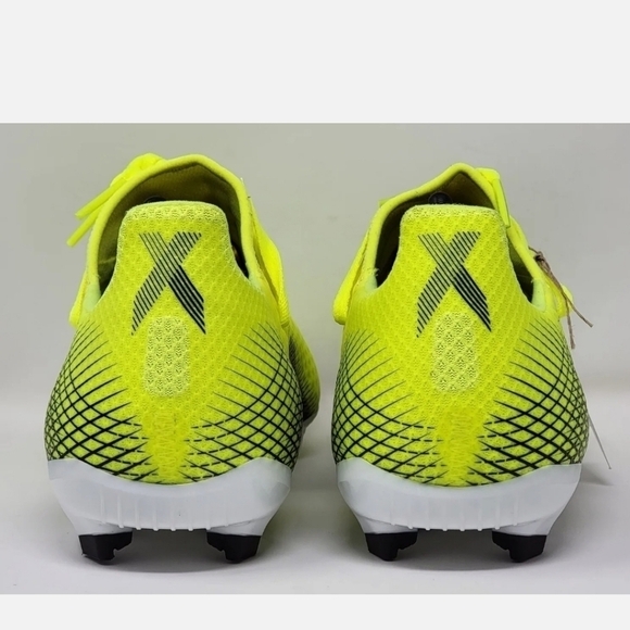 Adidas X Ghosted.3 FG Soccer Cleats Neon Green Black FW6948 Men’s Size 13
